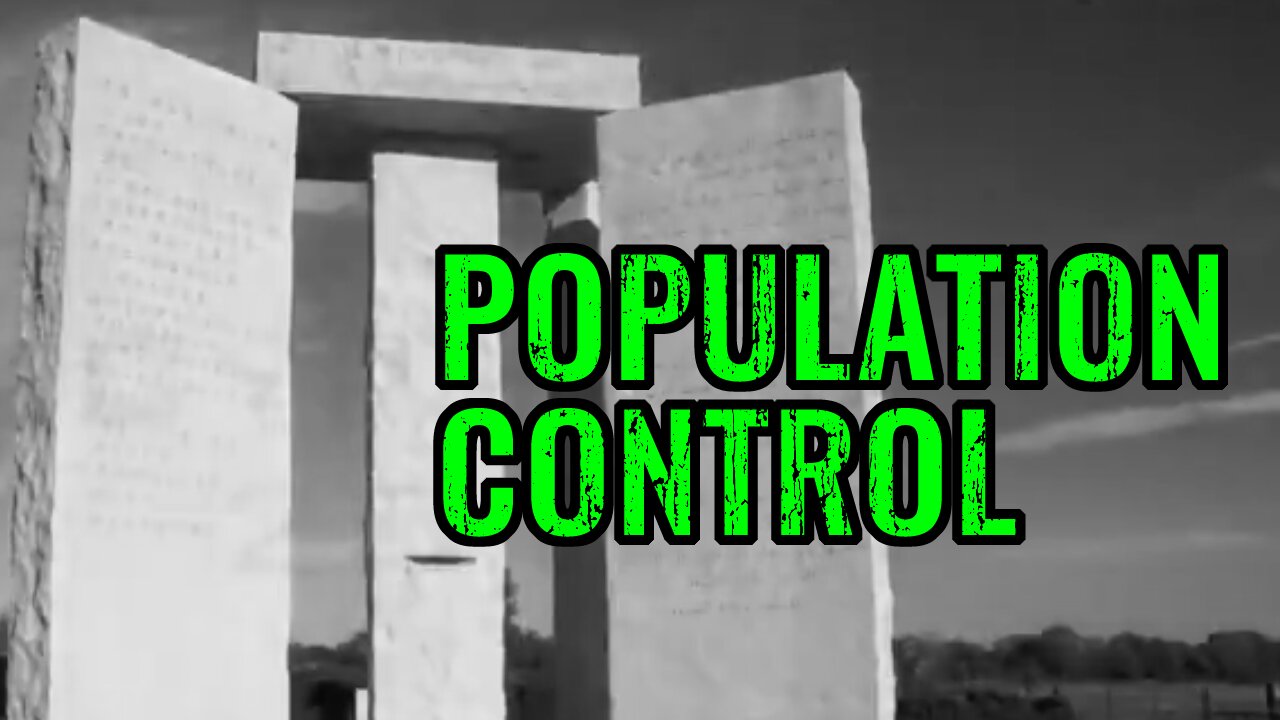 "Population Control" Premiere Pre-Stream!