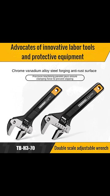 ANNUAL SALE! Double scale adjustable wrench