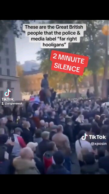 2 MINUITE SILENCE AT THE CENOTAPH