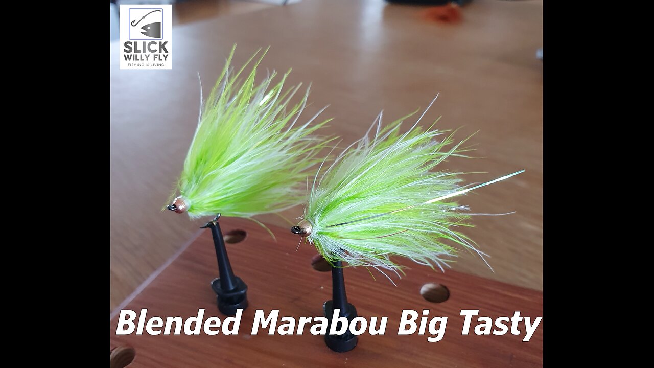 Easy Marabou Streammer Big Tasty Blended Part 2