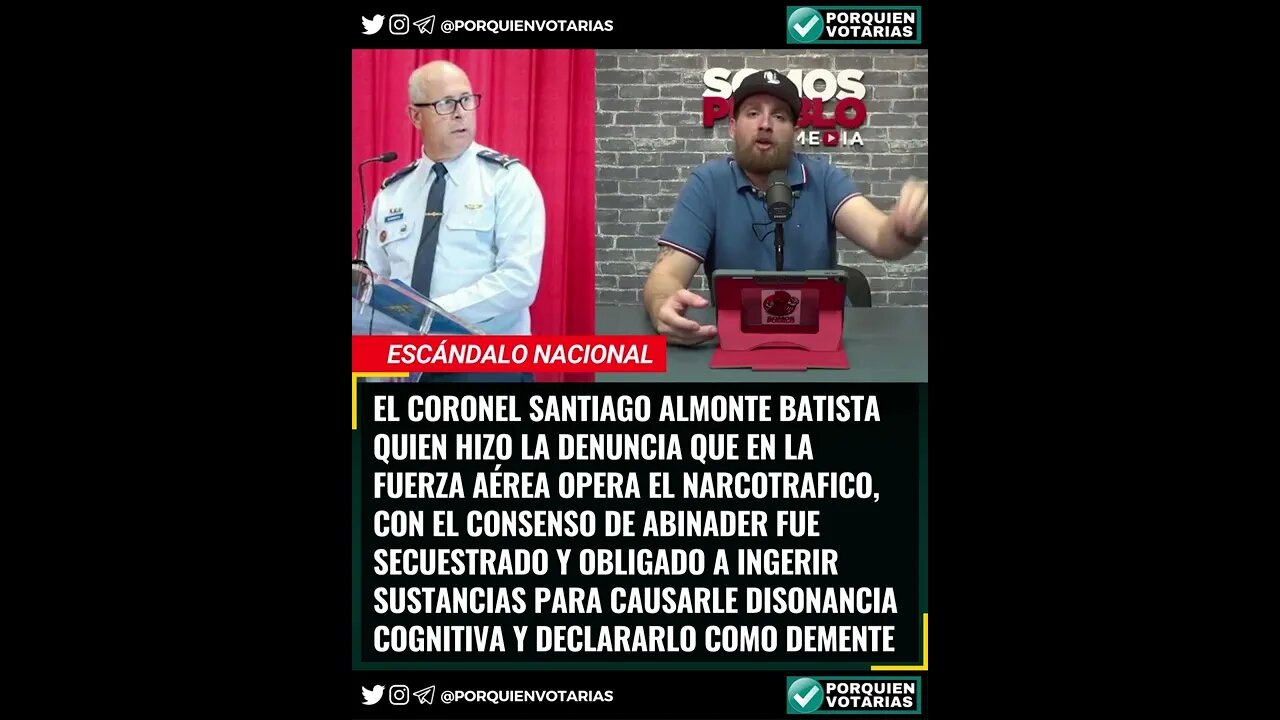 CON EL CONSENSO DE ABINADER FUE SECUESTRADO Y OBLIGADO A INGERIR SUSTANCIAS SOLO POR DENUNCIAR