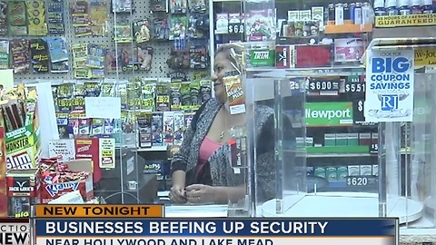 Businesses beefing up security on east side of Las Vegas valley