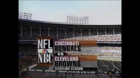 1995-12-17 Cincinnati Bengals vs Cleveland Browns