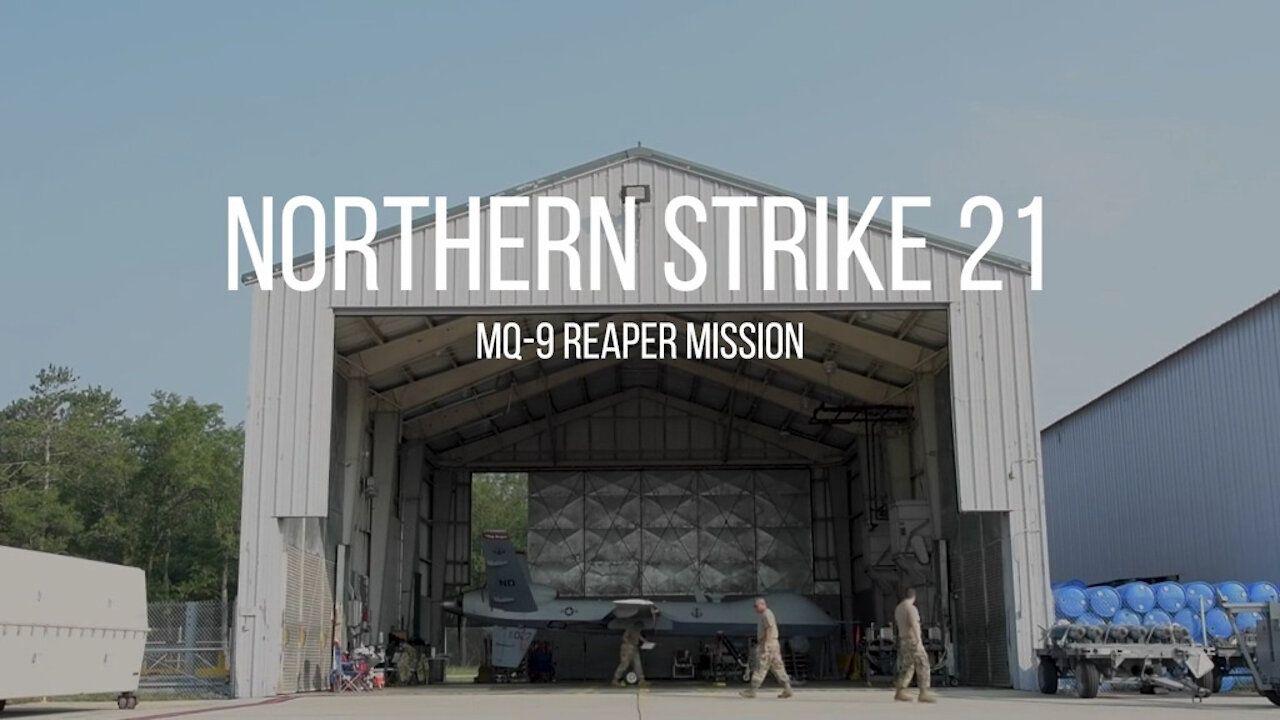 MQ-9 Reaper mission during Northern Strike 21