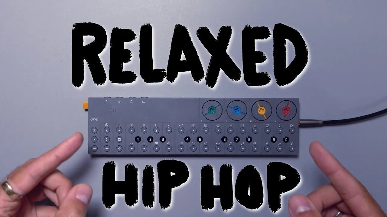 making RELAXED HIP HOP // OP-Z