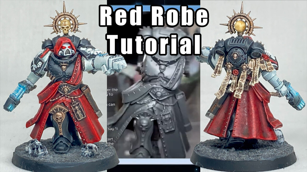 Plasma Captain Robe | Warhammer 40K Painting Tutorial