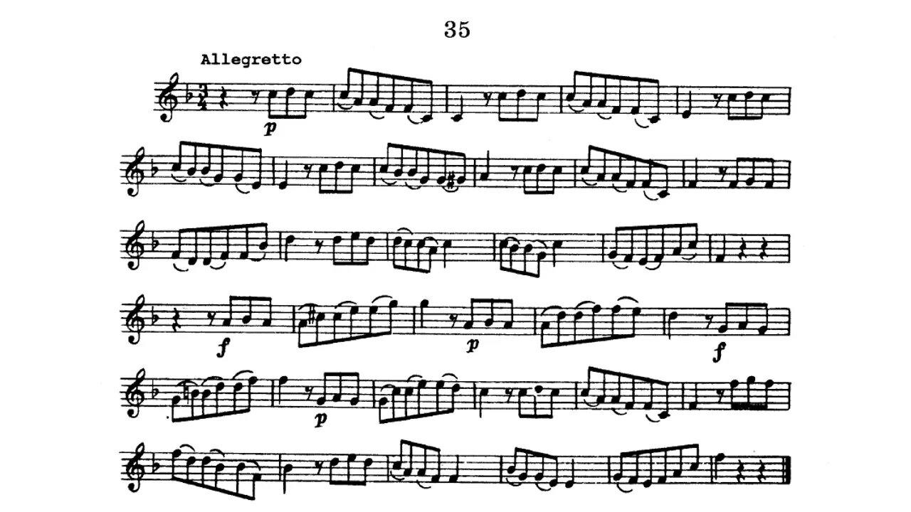 🎺 [TRUMPET ETUDE] Wurm 45 Easy Etudes for Trumpet - 35