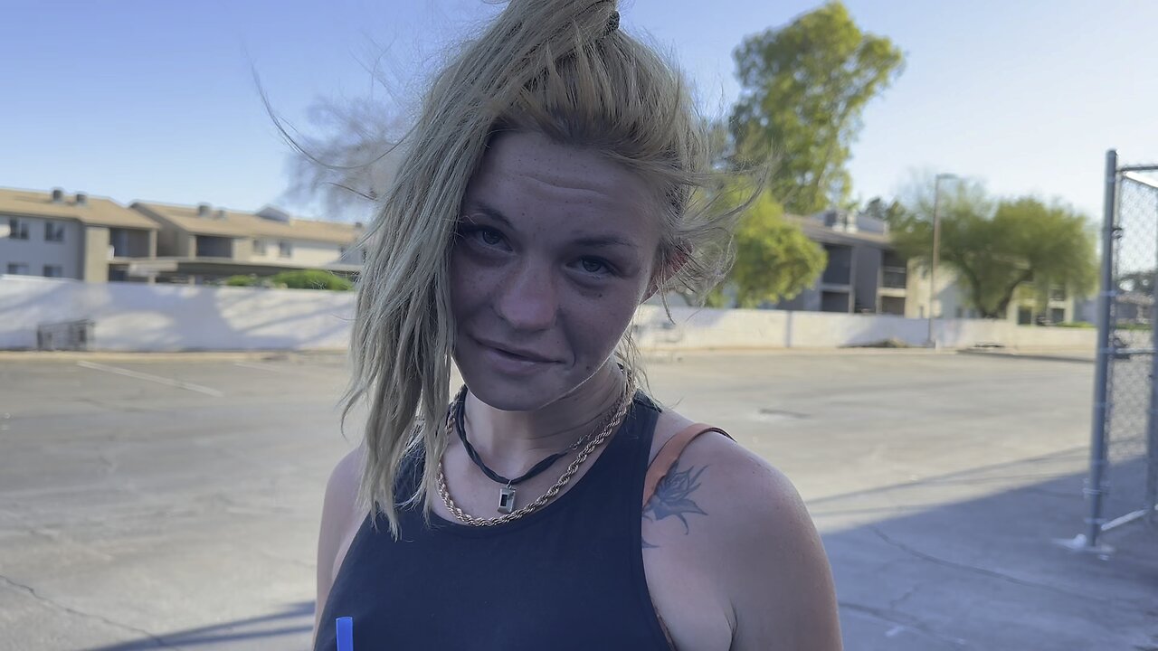 Jackie 24, addicted & homeless