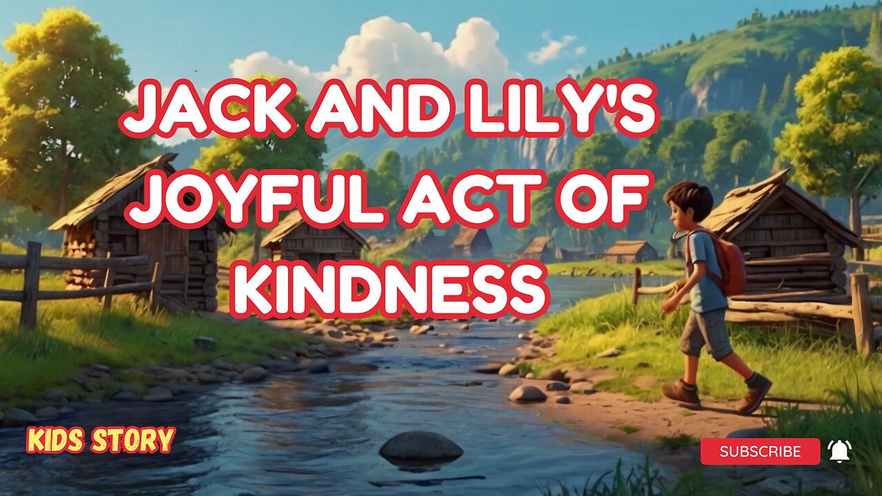 Jack and Lily's Joyful Act of Kindness | Story for Kids