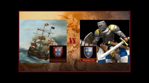 AGE OF EMPIRES 2 Definitive Edition - Portugueses vs Francos