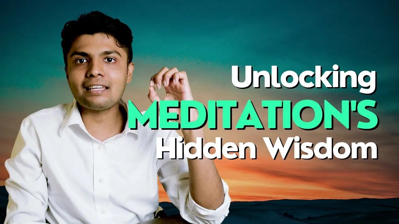 Why Meditate? The Real Reason