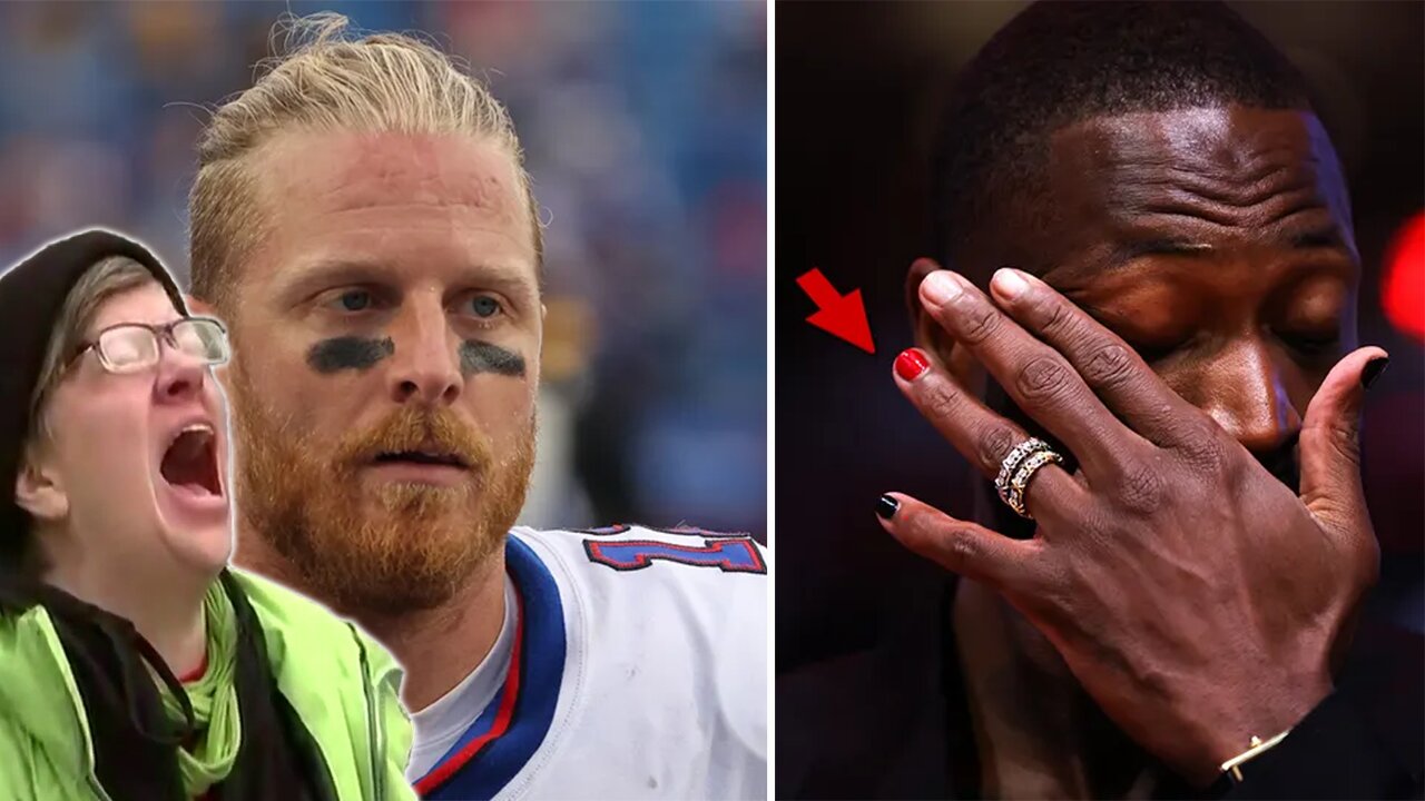 Cole Beasley TRASHES men like Dwyane Wade PAINTING THEIR NAILS like women! WOKES get TRIGGERED!