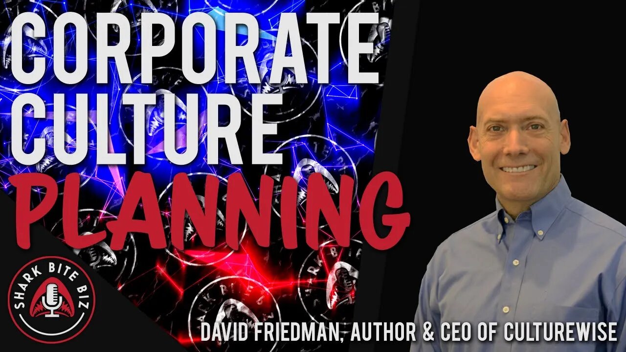 #108 Corporate Culture Planning with David Friedman, CEO of CultureWise