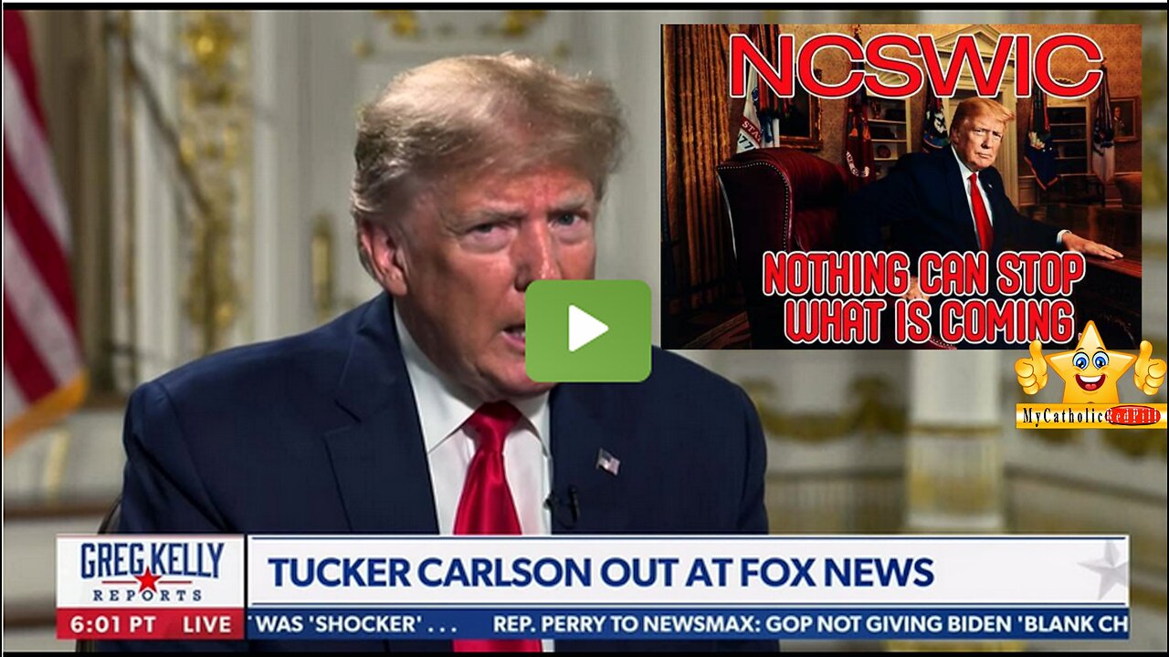 “..I’m Surprised!” President Trump on Tucker’s Ouster from FOX News and Weighs in on Dominion Payout