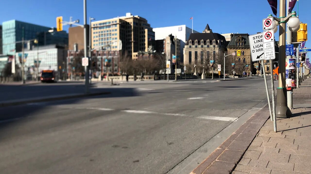 LIVE Rolling Thunder Ottawa freedom rally/poutinefest from Chateau Laurier morning