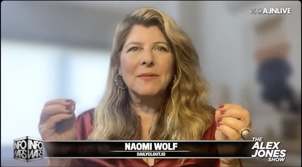 Dr. Naomi Wolf, Warns That AI Can Be Used To Flip Votes