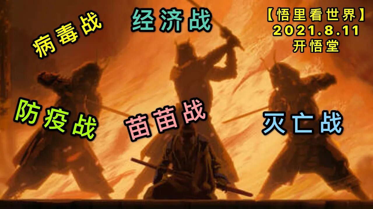 KWT2253病毒战防疫战苗苗战经济战灭亡战20210811-8【悟里看世界】