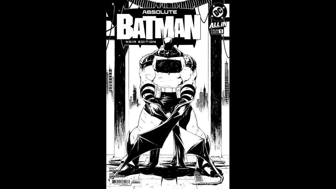 Absolute Batman #1 Noir Edition DC Comics #QuickFlip Comic Review