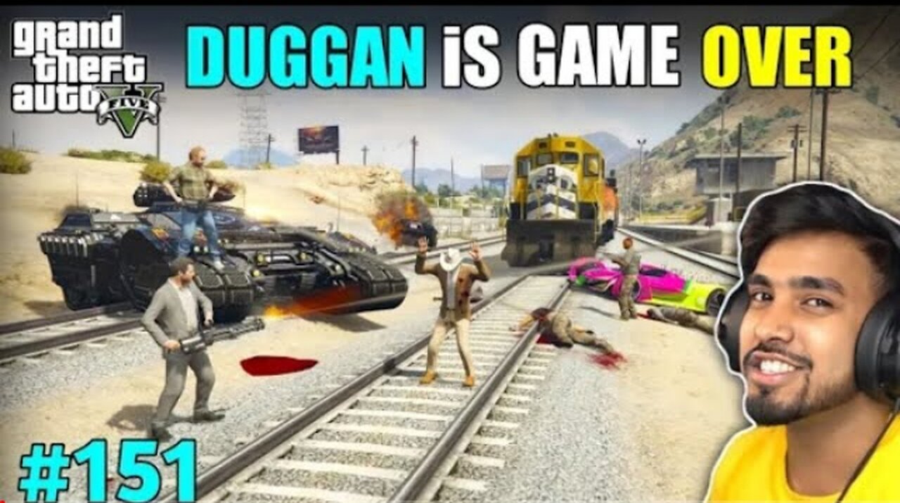 DUGGAN_BOSS'S_GAME_OVER_|_GTA_V_#151_GAMEPLAY_|_TECHNO_GAMERZ_151