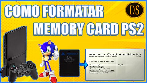 COMO FORMATAR MEMORY CARD PS2. HOW TO FORMAT MEMORY CARD PS2