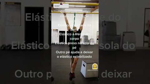 Como fazer Barra fixa (fácil) #shorts #hipertrofia #academia #emagrecer #crossfit