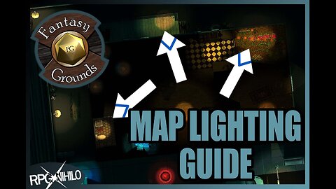 Fantasy Grounds Unity Line of Sight and Lighting Effects how to guide!