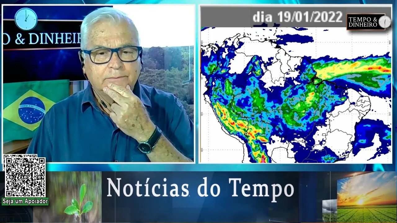 Chuva vai dar pequena pausa no centro-norte e no Sul segue irregular
