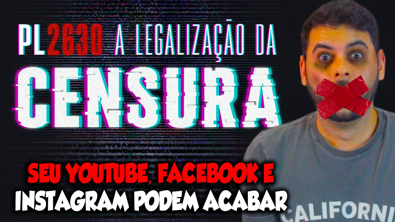 SEU YOUTUBE, FACEBOOK E INSTAGRAM PODEM ACABAR