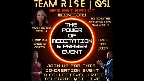 GROUP MEDITATION|PRAYER EVENT 6|8|22 LIVE 9PM EST