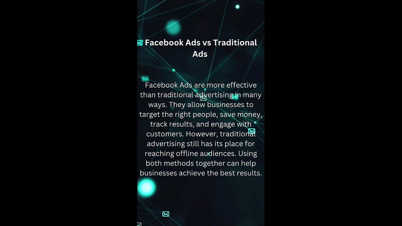 Facebook Ads v/s Traditional Ads #facebookads