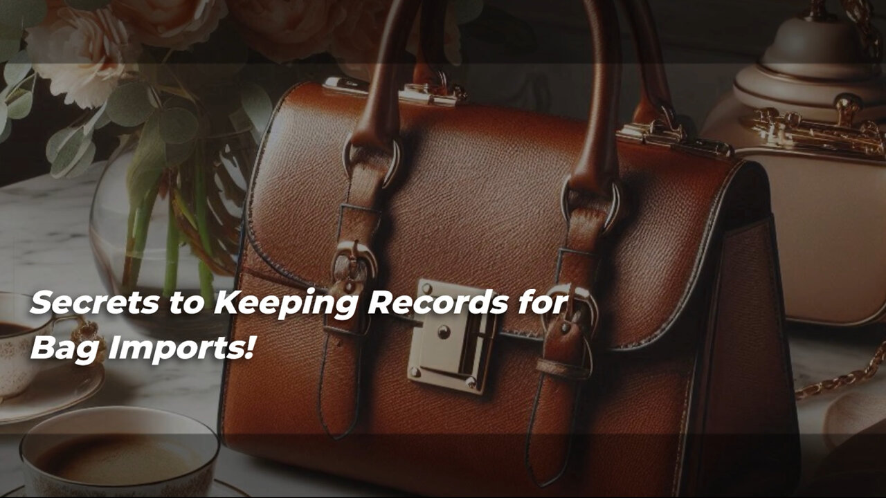 Discover the Secrets of Effective Recordkeeping for Luxury Handbag Imports