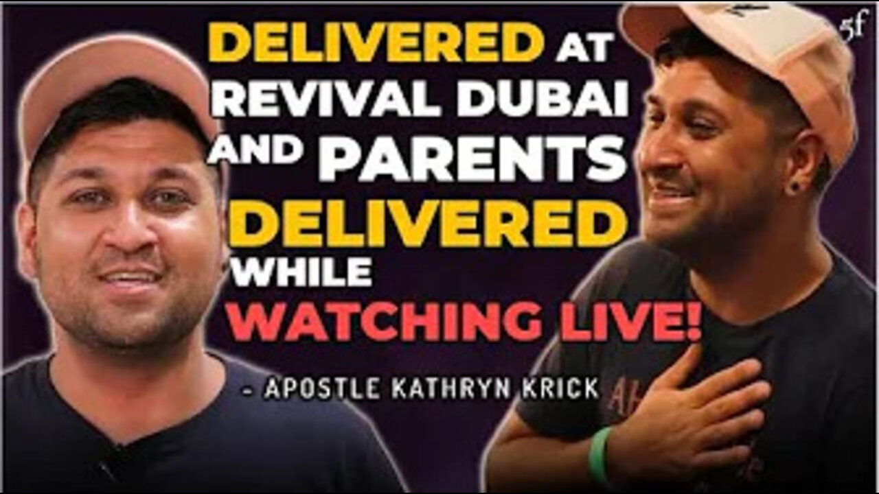 Delivered at Dubai Revival Service & Parents Delivered While Watching Live