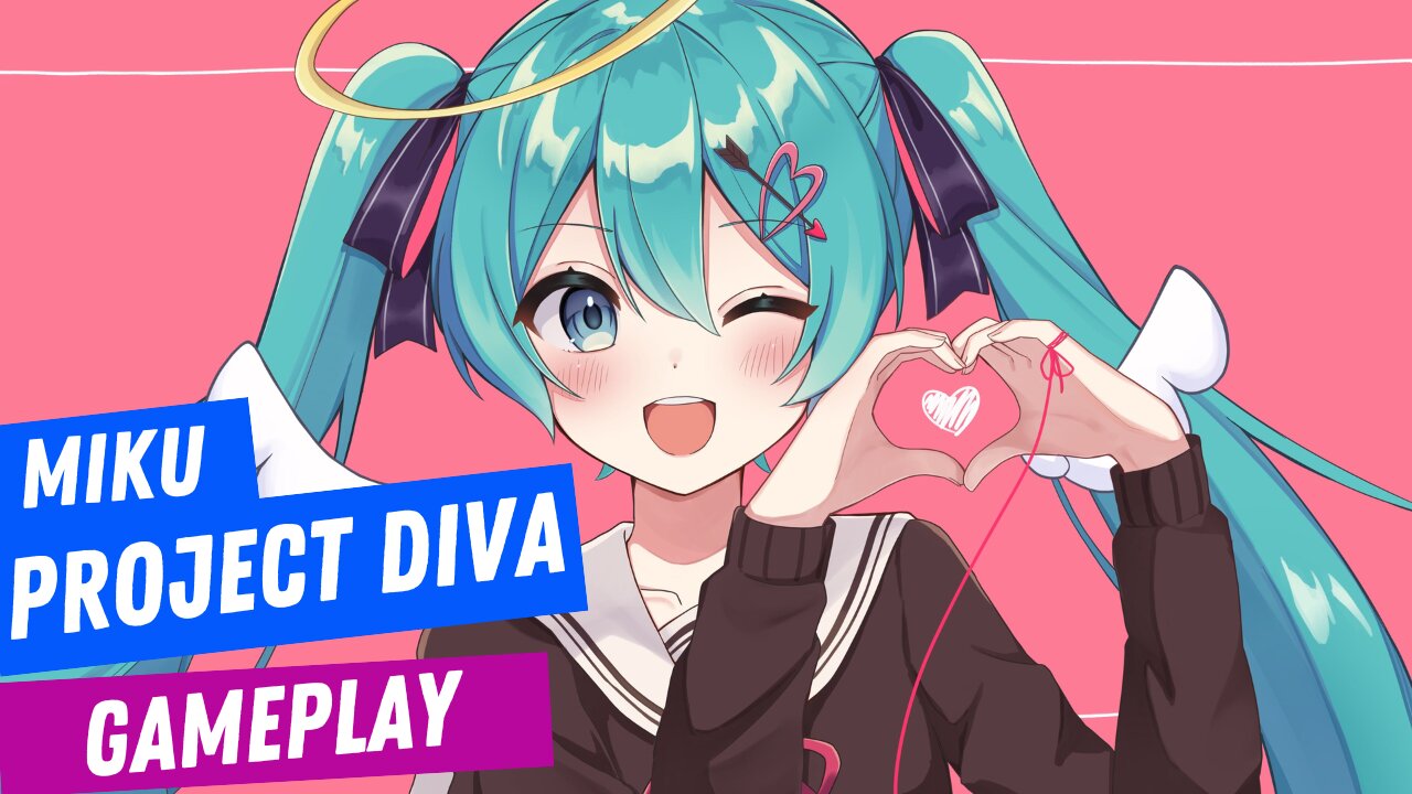 Fast gameplay with some favorite songs from the miku game