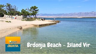 Brdonja Beach On The Island Of Vir In Croatia