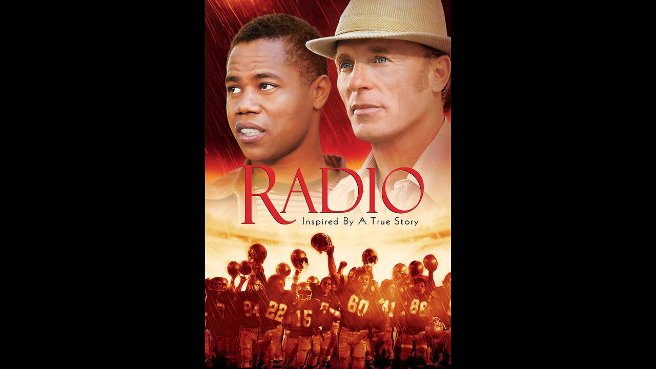Radio plays football very touching movie i recommend you to watch it