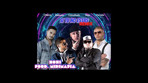 J Balvin Dálmata Nejo Farruko Coscu Reggaeton Remix Club ( MIDI Mafia )
