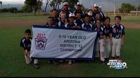 Rincon 8-10 year olds win District 12 title