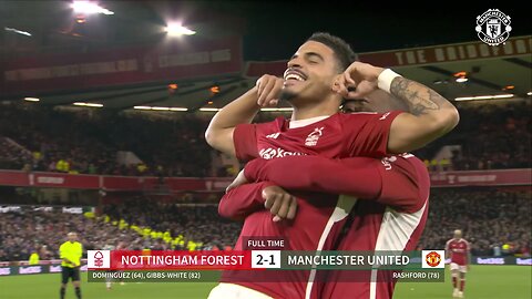 Nottingham forest 2-1 Manchester United