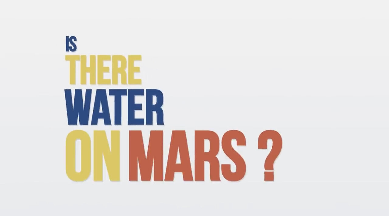 Is there water on mars?