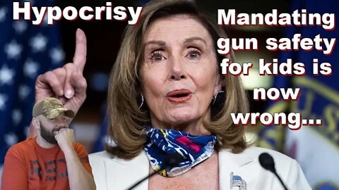 Mandating Gun SAFETY for kids is now WRONG... Gun Control hypocrisy knows NO BOUNDS...