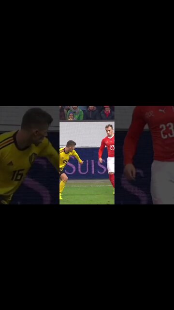 🇨🇭 Xherdan Shaqiri with the skill &amp; Seferović with the finish 😎 #shorts #football #clips