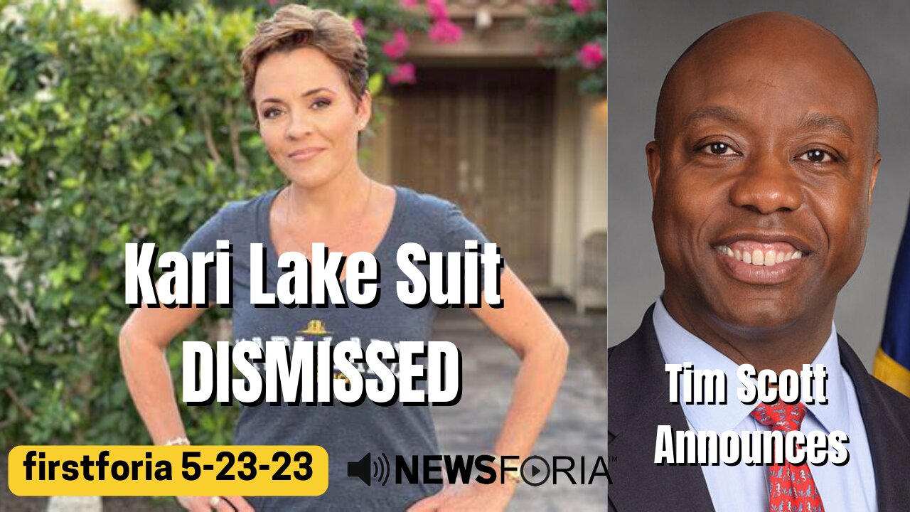 Kari Lake Suit Dismissed - Tim Scott Declares