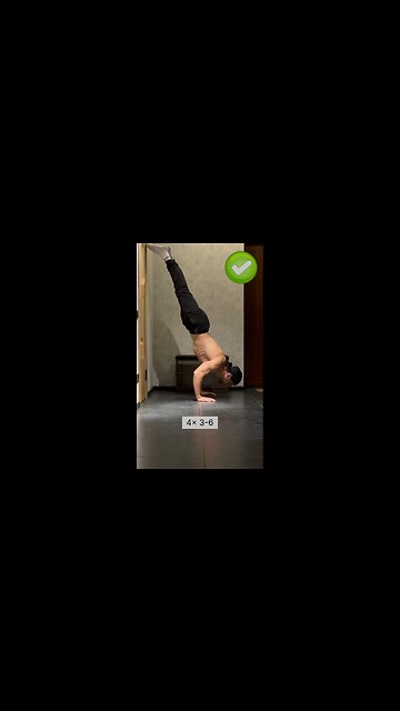 Handstand Push Up Tutorial