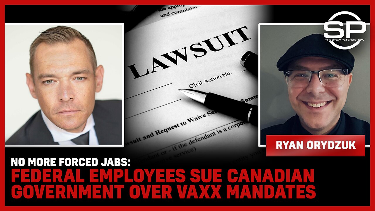 NO MORE FORCED JABS: Federal Employees SUE Canadian Government Over Vaxx Mandates