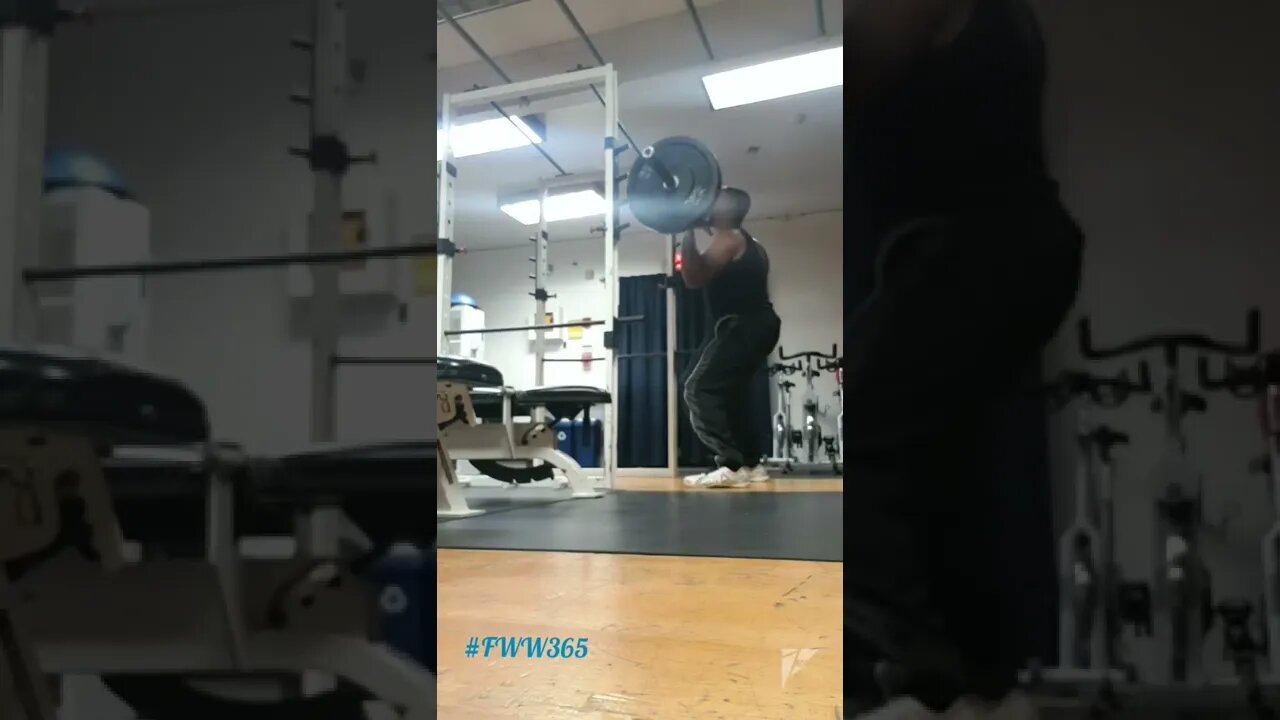 Push Press with Olympic Bar