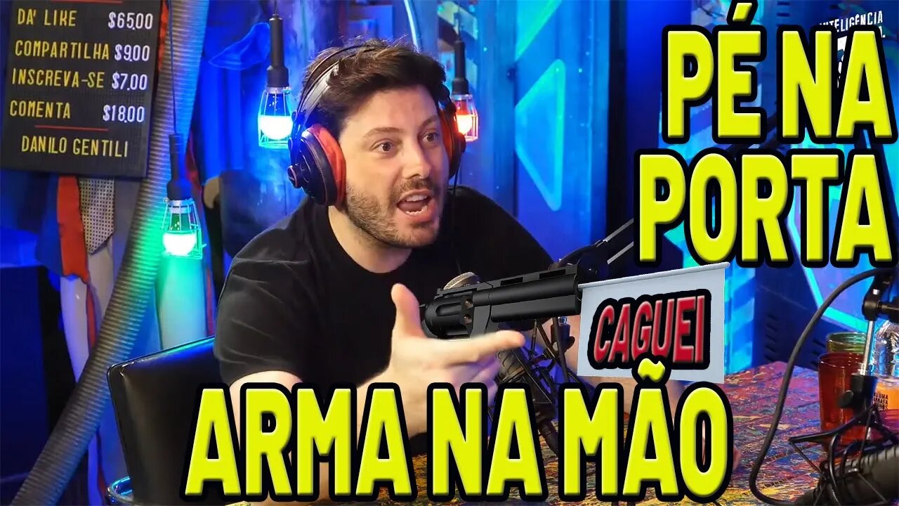 Porque o Pai de um Menina Menor de idade Arrombou a Porta do Quarto de Danilo Gentili