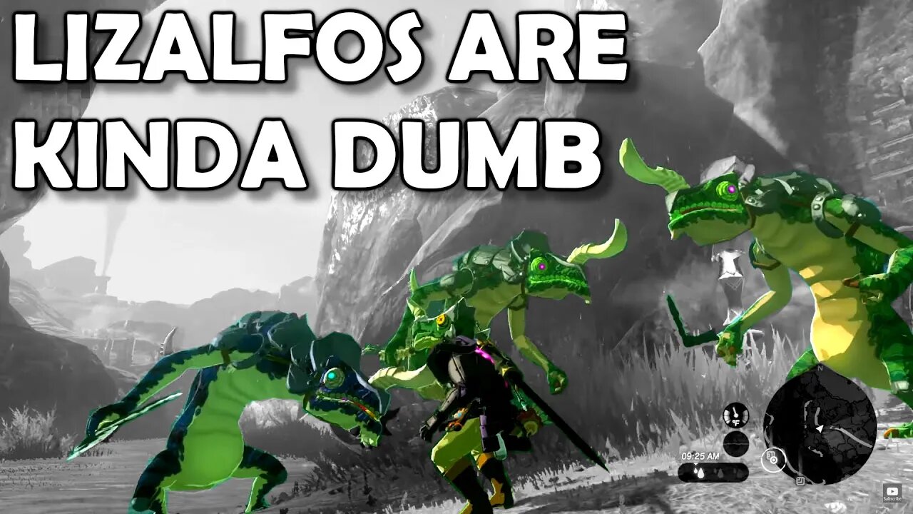 LIZALFOS ARE KINDA DUMB | Breath of the Wild | Zelda BotW | Basement | S3E75