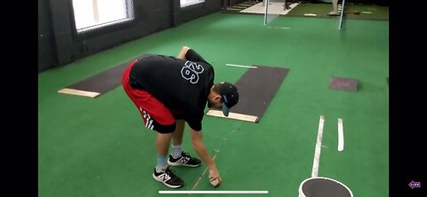 Pitching drill - balance drill