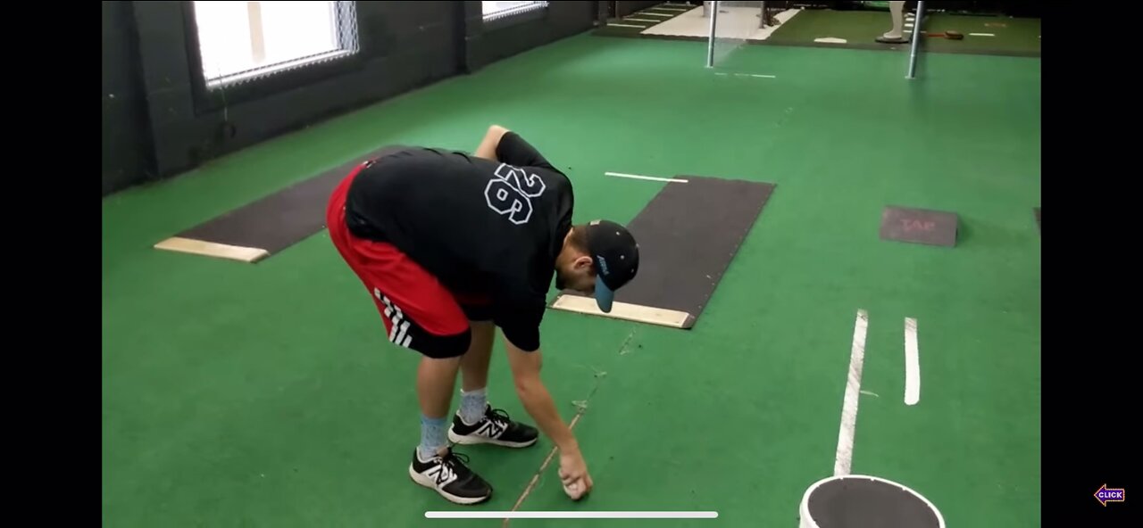 Pitching drill - balance drill