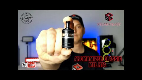 [PT] Steam Crave Aromamizer Classic MTL RTA